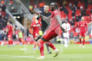 2021-05-23 - Liverpool forward Sadio Mane (10) scores a goal 2-0 during the English championship Premier League football match between Liverpool and Crystal Palace on May 23, 2021 at Anfield in Liverpool, England - Photo Craig Galloway / ProSportsImages / DPPI - LIVERPOOL VS CRYSTAL PALACE - ENGLISH PREMIER LEAGUE - SOCCER