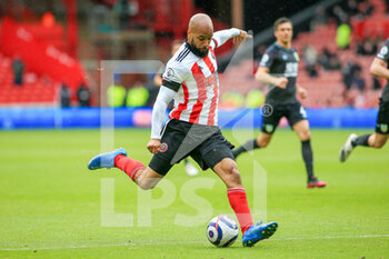 2021-05-23 - David McGoldrick (17) of Sheffield United during the English championship Premier League football match between Sheffield United and Burnley on May 23, 2021 at Bramall Lane in Sheffield, England - Photo Jez Tighe / ProSportsImages / DPPI - SHEFFIELD UNITED VS BURNLEY - ENGLISH PREMIER LEAGUE - SOCCER