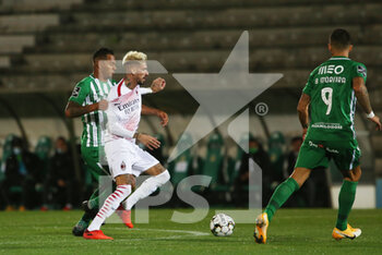 2020-10-01 - Samuel Castillejo of Milan in action during the UEFA Europa League, qualifying play-offs football match between Rio Ave FC and AC Milan on October 1, 2020 at Estadio dos Arcos in Vila do Conde, Portugal - Photo Nuno Guimaraes / ProSportsImages / DPPI - RIO AVE FC VS AC MILAN - UEFA EUROPA LEAGUE - SOCCER
