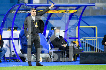 2020-10-22 - Zoran Mamic coach of Dinamo Zagreb during the UEFA Europa League, Group Stage, Group K football match between Dinamo Zagreb and Feyenoord Rotterdam on October 22, 2020 at Maksimir stadium in Zagreb, Croatia - Photo Yannick Verhoeven / Parallax Pictures / Orange Pictures / DPPI - DINAMO ZAGREB VS FEYENOORD ROTTERDAM - UEFA EUROPA LEAGUE - SOCCER