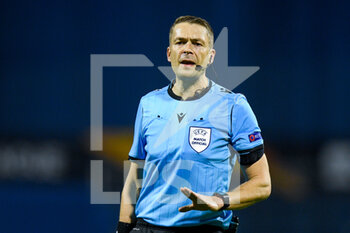 2020-10-22 - Referee Mattias Gestranius during the UEFA Europa League, Group Stage, Group K football match between Dinamo Zagreb and Feyenoord Rotterdam on October 22, 2020 at Maksimir stadium in Zagreb, Croatia - Photo Yannick Verhoeven / Parallax Pictures / Orange Pictures / DPPI - DINAMO ZAGREB VS FEYENOORD ROTTERDAM - UEFA EUROPA LEAGUE - SOCCER