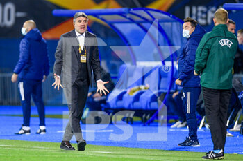 2020-10-22 - Zoran Mamic coach of Dinamo Zagreb during the UEFA Europa League, Group Stage, Group K football match between Dinamo Zagreb and Feyenoord Rotterdam on October 22, 2020 at Maksimir stadium in Zagreb, Croatia - Photo Yannick Verhoeven / Parallax Pictures / Orange Pictures / DPPI - DINAMO ZAGREB VS FEYENOORD ROTTERDAM - UEFA EUROPA LEAGUE - SOCCER