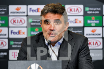 2020-10-22 - Zoran Mamic coach of Dinamo Zagreb after the UEFA Europa League, Group Stage, Group K football match between Dinamo Zagreb and Feyenoord Rotterdam on October 22, 2020 at Maksimir stadium in Zagreb, Croatia - Photo Yannick Verhoeven / Parallax Pictures / Orange Pictures / DPPI - DINAMO ZAGREB VS FEYENOORD ROTTERDAM - UEFA EUROPA LEAGUE - SOCCER