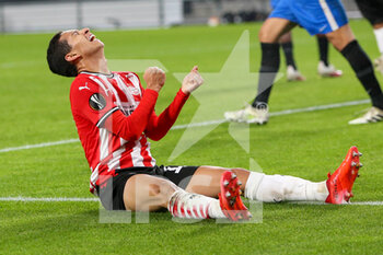 2020-10-22 - Mauro Junior of PSV Eindhoven reacts during the UEFA Europa League, Group Stage, Group E football match between PSV Eindhoven and Granada CF on October 22, 2020 at Philips Stadion in Eindhoven, Netherlands - Photo Perry van de Leuvert / Orange Pictures / DPPI - PSV EINDHOVEN VS GRANADA CF - UEFA EUROPA LEAGUE - SOCCER