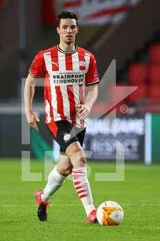 2020-10-22 - Nick Viergever of PSV Eindhoven during the UEFA Europa League, Group Stage, Group E football match between PSV Eindhoven and Granada CF on October 22, 2020 at Philips Stadion in Eindhoven, Netherlands - Photo Perry van de Leuvert / Orange Pictures / DPPI - PSV EINDHOVEN VS GRANADA CF - UEFA EUROPA LEAGUE - SOCCER