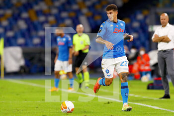2020-10-22 - Giovanni Di Lorenzo of Napoli during the UEFA Europa League, Group Stage, Group F football match between SSC Napoli and AZ Alkmaar on October 22, 2020 at Stadio San Paolo in Naples, Italy - Photo Marcel ter Bals / Orange Pictures / DPPI - SSC NAPOLI VS AZ ALKMAAR - UEFA EUROPA LEAGUE - SOCCER