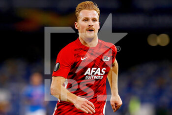 2020-10-22 - Dani de Wit of AZ during the UEFA Europa League, Group Stage, Group F football match between SSC Napoli and AZ Alkmaar on October 22, 2020 at Stadio San Paolo in Naples, Italy - Photo Marcel ter Bals / Orange Pictures / DPPI - SSC NAPOLI VS AZ ALKMAAR - UEFA EUROPA LEAGUE - SOCCER