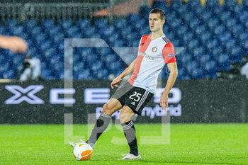 2020-10-29 - Uros Spajic of Feyenoord during the UEFA Europa League, Group Stage, Group K football match between Feyenoord and Wolfsberger AC on October 29, 2020 at De Kuip in Rotterdam, The Netherlands - Photo Yannick Verhoeven / Orange Pictures / DPPI - FEYENOORD AND WOLFSBERGER AC - UEFA EUROPA LEAGUE - SOCCER