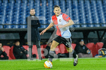 2020-10-29 - Jens Toornstra of Feyenoord during the UEFA Europa League, Group Stage, Group K football match between Feyenoord and Wolfsberger AC on October 29, 2020 at De Kuip in Rotterdam, The Netherlands - Photo Yannick Verhoeven / Orange Pictures / DPPI - FEYENOORD AND WOLFSBERGER AC - UEFA EUROPA LEAGUE - SOCCER