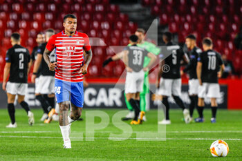 2020-10-29 - Robert Kenedy Nunes of Granada during the UEFA Europa League, Group Stage, Group E football match between Granada CF and Paok FC on October 29, 2020 at Los Carmenes Stadium in Granada, Spain - Photo Joaquin Corchero / Spain DPPI / DPPI - GRANADA CF VS PAOK FC - UEFA EUROPA LEAGUE - SOCCER