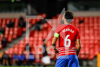 2020-10-29 - German Sanchez of Granada during the UEFA Europa League, Group Stage, Group E football match between Granada CF and Paok FC on October 29, 2020 at Los Carmenes Stadium in Granada, Spain - Photo Joaquin Corchero / Spain DPPI / DPPI - GRANADA CF VS PAOK FC - UEFA EUROPA LEAGUE - SOCCER