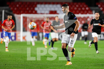 2020-10-29 - Antonio Colak of Paok during the UEFA Europa League, Group Stage, Group E football match between Granada CF and Paok FC on October 29, 2020 at Los Carmenes Stadium in Granada, Spain - Photo Joaquin Corchero / Spain DPPI / DPPI - GRANADA CF VS PAOK FC - UEFA EUROPA LEAGUE - SOCCER