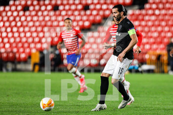 2020-10-29 - Jose Crespo of Paok during the UEFA Europa League, Group Stage, Group E football match between Granada CF and Paok FC on October 29, 2020 at Los Carmenes Stadium in Granada, Spain - Photo Joaquin Corchero / Spain DPPI / DPPI - GRANADA CF VS PAOK FC - UEFA EUROPA LEAGUE - SOCCER