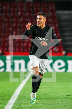 2020-10-29 - Dimitrios Giannoulis of Paok during the UEFA Europa League, Group Stage, Group E football match between Granada CF and Paok FC on October 29, 2020 at Los Carmenes Stadium in Granada, Spain - Photo Joaquin Corchero / Spain DPPI / DPPI - GRANADA CF VS PAOK FC - UEFA EUROPA LEAGUE - SOCCER