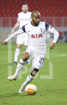 2020-10-29 - Lucas Moura of Tottenham during the UEFA Europa League, Group Stage, Group J football match between Royal Antwerp and Tottenham Hotspur on October 29, 2020 at Bosuilstadion in Antwerp, Belgium - Photo Jean Catuffe / DPPI - ROYAL ANTWERP VS TOTTENHAM HOTSPUR - UEFA EUROPA LEAGUE - SOCCER