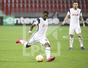 2020-10-29 - Serge Aurier of Tottenham during the UEFA Europa League, Group Stage, Group J football match between Royal Antwerp and Tottenham Hotspur on October 29, 2020 at Bosuilstadion in Antwerp, Belgium - Photo Jean Catuffe / DPPI - ROYAL ANTWERP VS TOTTENHAM HOTSPUR - UEFA EUROPA LEAGUE - SOCCER