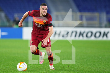 2020-11-05 - Jordan Veretout of Roma in action during the UEFA Europa League, Group Stage, Group A football match between AS Roma and CFR Cluj on November 5, 2020 at Stadio Olimpico in Rome, Italy - Photo Federico Proietti / DPPI - AS ROMA VS CFR CLUJ - UEFA EUROPA LEAGUE - SOCCER