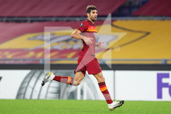 2020-11-05 - Federico Fazio of Roma in action during the UEFA Europa League, Group Stage, Group A football match between AS Roma and CFR Cluj on November 5, 2020 at Stadio Olimpico in Rome, Italy - Photo Federico Proietti / DPPI - AS ROMA VS CFR CLUJ - UEFA EUROPA LEAGUE - SOCCER