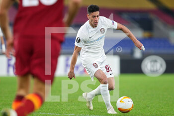 2020-11-05 - Mario Rondon of Cluj in action during the UEFA Europa League, Group Stage, Group A football match between AS Roma and CFR Cluj on November 5, 2020 at Stadio Olimpico in Rome, Italy - Photo Federico Proietti / DPPI - AS ROMA VS CFR CLUJ - UEFA EUROPA LEAGUE - SOCCER