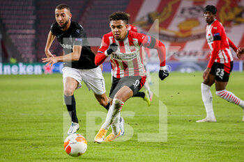 2020-11-26 - Donyell Malen of PSV during the UEFA Europa League, Group E football match between PSV and PAOK on november 26, 2020 at Philips Stadion in Eindhoven, Netherlands - Photo Perry vd Leuvert / Orange Pictures / DPPI - PSV VS PAOK - UEFA EUROPA LEAGUE - SOCCER