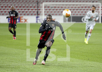 2020-12-03 - Hassane Kamara of Nice during the UEFA Europa League, Group C football match between OGC Nice and Bayer Leverkusen on December 3, 2020 at Allianz Riviera stadium in Nice, France - Photo Jean Catuffe / DPPI - OGC NICE VS BAYER LEVERKUSEN - UEFA EUROPA LEAGUE - SOCCER