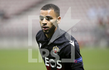 2020-12-03 - Alexis Claude-Maurice of Nice during the UEFA Europa League, Group C football match between OGC Nice and Bayer Leverkusen on December 3, 2020 at Allianz Riviera stadium in Nice, France - Photo Jean Catuffe / DPPI - OGC NICE VS BAYER LEVERKUSEN - UEFA EUROPA LEAGUE - SOCCER