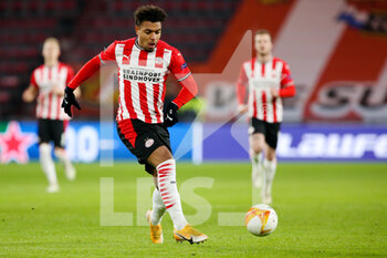 2020-12-10 - Donyell Malen of PSV Eindhoven during the UEFA Europa League, Group E football match between PSV and Omonia Nicosia on December 10, 2020 at Philips Stadion in Eindhoven, Netherlands - Photo Perry vd Leuvert / Orange Pictures / DPPI - PSV VS OMONIA NICOSIA - UEFA EUROPA LEAGUE - SOCCER
