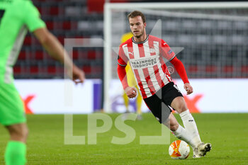 2020-12-10 - Jorrit Hendrix of PSV Eindhoven during the UEFA Europa League, Group E football match between PSV and Omonia Nicosia on December 10, 2020 at Philips Stadion in Eindhoven, Netherlands - Photo Perry vd Leuvert / Orange Pictures / DPPI - PSV VS OMONIA NICOSIA - UEFA EUROPA LEAGUE - SOCCER