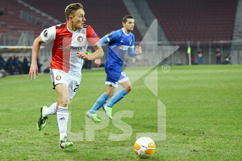 2020-12-10 - Jens Toornstra of Feyenoord during the UEFA Europa League, Group K football match between Wolfsberger AC and Feyenoord on December 10, 2020 at Worthersee Stadion in Klagenfurt, Austria - Photo Yannick Verhoeven / Orange Pictures / DPPI - WOLFSBERGER AC VS FEYENOORD - UEFA EUROPA LEAGUE - SOCCER
