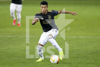 2021-02-18 - David Neres of Ajax during the UEFA Europa League, round of 32, 1st leg football match between Lille OSC (LOSC) and AFC Ajax Amsterdam on February 18, 2021 at Stade Pierre Mauroy in Villeneuve-d'Ascq near Lille, France - Photo Jean Catuffe / DPPI - LILLE OSC (LOSC) AND AFC AJAX AMSTERDAM - UEFA EUROPA LEAGUE - SOCCER