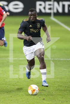 2021-02-18 - Brian Brobbey of Ajax during the UEFA Europa League, round of 32, 1st leg football match between Lille OSC (LOSC) and AFC Ajax Amsterdam on February 18, 2021 at Stade Pierre Mauroy in Villeneuve-d'Ascq near Lille, France - Photo Jean Catuffe / DPPI - LILLE OSC (LOSC) AND AFC AJAX AMSTERDAM - UEFA EUROPA LEAGUE - SOCCER