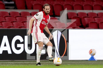 2021-02-25 - Daley Blind of Ajax during the UEFA Europa League, round of 32, 2nd leg football match between Ajax and Lille OSC on February 25, 2021 at Johan Cruijf Arena in Amsterdam, Netherlands - Photo Marcel ter Bals / Orange Pictures / DPPI - AJAX AND LILLE OSC - UEFA EUROPA LEAGUE - SOCCER