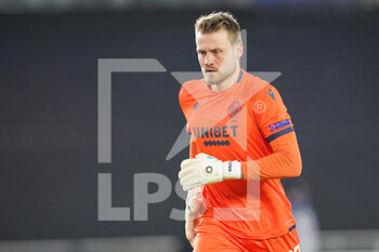 2021-02-25 - Simon Mignolet of Club Brugge during the UEFA Europa League, round of 32, 2nd leg football match between Club Brugge and FC Dynamo Kyiv on February 25, 2021 at Jan Breydelstadion in Bruges, Belgium - Photo Jeroen Meuwsen / Orange Pictures / DPPI - CLUB BRUGGE AND FC DYNAMO KYIV - UEFA EUROPA LEAGUE - SOCCER