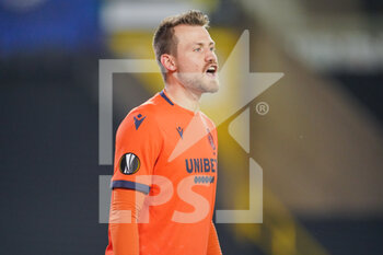 2021-02-25 - Simon Mignolet of Club Brugge during the UEFA Europa League, round of 32, 2nd leg football match between Club Brugge and FC Dynamo Kyiv on February 25, 2021 at Jan Breydelstadion in Bruges, Belgium - Photo Jeroen Meuwsen / Orange Pictures / DPPI - CLUB BRUGGE AND FC DYNAMO KYIV - UEFA EUROPA LEAGUE - SOCCER