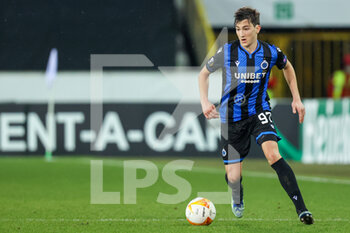 2021-02-25 - Thomas van den Keybus of Club Brugge during the UEFA Europa League, round of 32, 2nd leg football match between Club Brugge and FC Dynamo Kyiv on February 25, 2021 at Jan Breydelstadion in Bruges, Belgium - Photo Herman Dingler / Orange Pictures / DPPI - CLUB BRUGGE AND FC DYNAMO KYIV - UEFA EUROPA LEAGUE - SOCCER