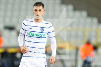 2021-02-25 - Volodymyr Shepeliev of Dynamo Kiev during the UEFA Europa League, round of 32, 2nd leg football match between Club Brugge and FC Dynamo Kyiv on February 25, 2021 at Jan Breydelstadion in Bruges, Belgium - Photo Herman Dingler / Orange Pictures / DPPI - CLUB BRUGGE AND FC DYNAMO KYIV - UEFA EUROPA LEAGUE - SOCCER