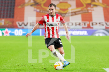 2021-02-25 - Mario Gotze of PSV during the UEFA Europa League, round of 32, 2nd leg football match between PSV and Olympiacos on February 25, 2021 at PSV Stadion in Eindhoven, Netherlands - Photo Perry van de Leuvert / Orange Pictures / DPPI - PSV AND OLYMPIACOS - UEFA EUROPA LEAGUE - SOCCER