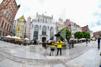 2021-05-26 - Illustration City centre of Gdansk during the UEFA Europa League, Final football match between Villarreal CF and Manchester United on May 26, 2021 at Stadion Energa Gdansk in Gdansk, Poland - Photo Pablo Morano / Orange Pictures / DPPI - FINAL - VILLARREAL CF VS MANCHESTER UNITED - UEFA EUROPA LEAGUE - SOCCER
