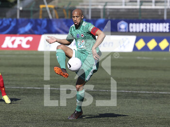 06/03/2021 - Jeremy Labor of Red Star during the French Cup, round of 32 football match between Red Star FC and RC Lens on March 6, 2021 at Bauer stadium in Saint-Ouen, France - Photo Jean Catuffe / DPPI - RED STAR FC AND RC LENS - FRENCH CUP - CALCIO