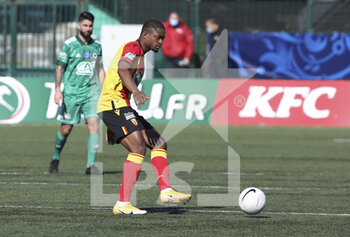 06/03/2021 - Cheick Doucoure of Lens during the French Cup, round of 32 football match between Red Star FC and RC Lens on March 6, 2021 at Bauer stadium in Saint-Ouen, France - Photo Jean Catuffe / DPPI - RED STAR FC AND RC LENS - FRENCH CUP - CALCIO