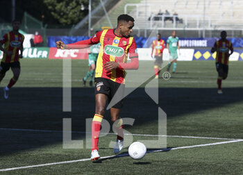 06/03/2021 - Steven Fortes of Lens during the French Cup, round of 32 football match between Red Star FC and RC Lens on March 6, 2021 at Bauer stadium in Saint-Ouen, France - Photo Jean Catuffe / DPPI - RED STAR FC AND RC LENS - FRENCH CUP - CALCIO