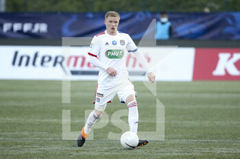 2021-04-08 - Melvin Bard of Lyon during the French Cup round of 16 football match between Red Star FC and Olympique Lyonnais (OL) on April 8, 2021 at Stade Bauer in Saint-Ouen, France - Photo Jean Catuffe / DPPI - RED STAR FC VS OLYMPIQUE LYONNAIS (OL) - FRENCH CUP - SOCCER
