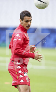 2021-05-19 - Wissam Ben Yedder of Monaco warms up before the French Cup Final football match between AS Monaco (ASM) and Paris Saint-Germain PSG on May 19, 2021 at Stade de France in Saint-Denis near Paris, France - Photo Jean Catuffe / DPPI - FINAL - AS MONACO (ASM) VS PARIS SAINT-GERMAIN PSG - FRENCH CUP - SOCCER