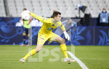 2021-05-19 - Goalkeeper of Monaco Radoslaw Majecki during the French Cup Final football match between AS Monaco (ASM) and Paris Saint-Germain PSG on May 19, 2021 at Stade de France in Saint-Denis near Paris, France - Photo Jean Catuffe / DPPI - FINAL - AS MONACO (ASM) VS PARIS SAINT-GERMAIN PSG - FRENCH CUP - SOCCER