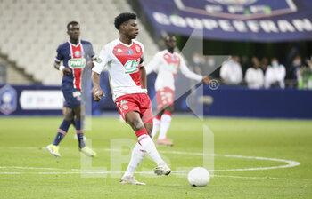 2021-05-19 - Aurelien Tchouameni of Monaco during the French Cup Final football match between AS Monaco (ASM) and Paris Saint-Germain PSG on May 19, 2021 at Stade de France in Saint-Denis near Paris, France - Photo Jean Catuffe / DPPI - FINAL - AS MONACO (ASM) VS PARIS SAINT-GERMAIN PSG - FRENCH CUP - SOCCER