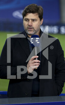 2021-05-19 - Coach of PSG Mauricio Pochettino answers to Eurosport following the French Cup Final football match between AS Monaco (ASM) and Paris Saint-Germain PSG on May 19, 2021 at Stade de France in Saint-Denis near Paris, France - Photo Jean Catuffe / DPPI - FINAL - AS MONACO (ASM) VS PARIS SAINT-GERMAIN PSG - FRENCH CUP - SOCCER
