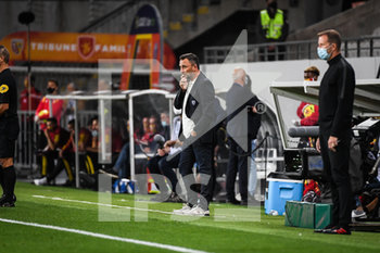 2020-09-10 - Franck HAISE of Lens during the French championship Ligue 1 football match between RC Lens and Paris Saint-Germain on September 10, 2020 at Bollaert stadium in Lens, France - Photo Matthieu Mirville / DPPI - RC LENS (RACING CLUB DE LENS) VS PARIS SAINT-GERMAIN (PSG) - FRENCH LIGUE 1 - SOCCER