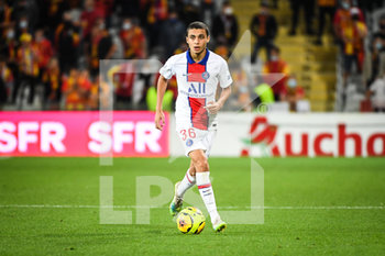 2020-09-10 - Kays RUIZ of PSG during the French championship Ligue 1 football match between RC Lens and Paris Saint-Germain on September 10, 2020 at Bollaert stadium in Lens, France - Photo Matthieu Mirville / DPPI - RC LENS (RACING CLUB DE LENS) VS PARIS SAINT-GERMAIN (PSG) - FRENCH LIGUE 1 - SOCCER