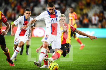 2020-09-10 - Marco VERRATTI of PSG during the French championship Ligue 1 football match between RC Lens and Paris Saint-Germain on September 10, 2020 at Bollaert stadium in Lens, France - Photo Matthieu Mirville / DPPI - RC LENS (RACING CLUB DE LENS) VS PARIS SAINT-GERMAIN (PSG) - FRENCH LIGUE 1 - SOCCER
