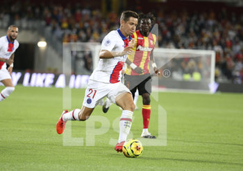 2020-09-10 - Ander Herrera of PSG during the French championship Ligue 1 football match between RC Lens (Racing Club de Lens) and Paris Saint-Germain (PSG) on September 10, 2020 at Stade Felix Bollaert in Lens, France - Photo Juan Soliz / DPPI - RC LENS (RACING CLUB DE LENS) VS PARIS SAINT-GERMAIN (PSG) - FRENCH LIGUE 1 - SOCCER